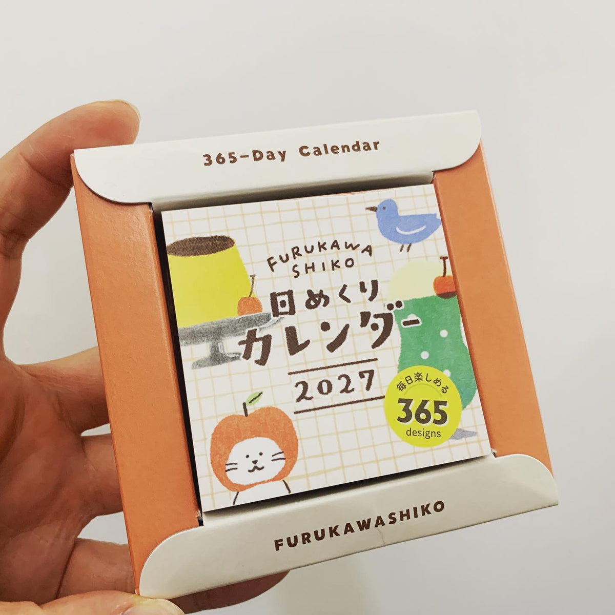 古川紙工 2027 迷你日曆 - 大尺寸角色款