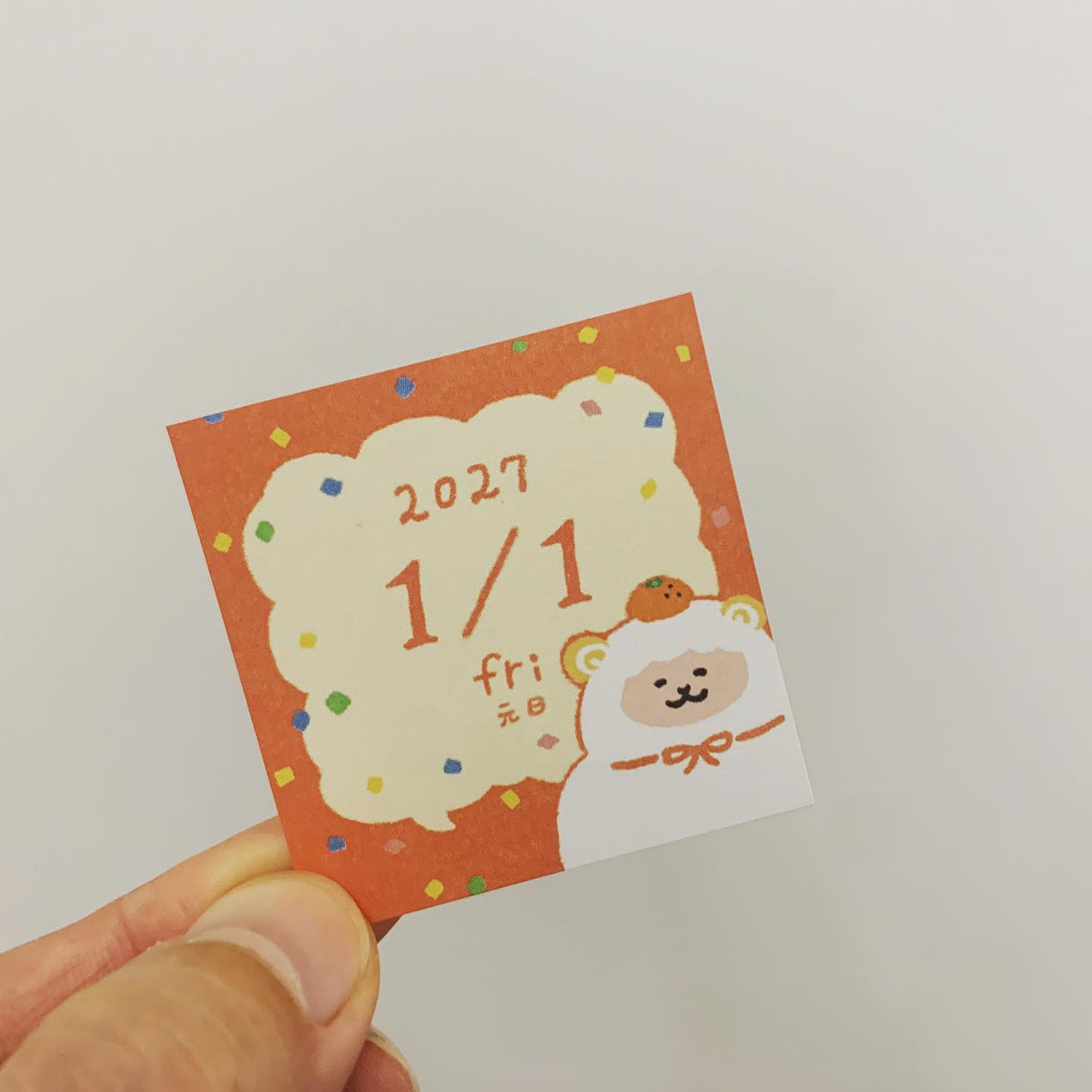 古川紙工 2027 迷你日曆 - 迷你尺寸角色款