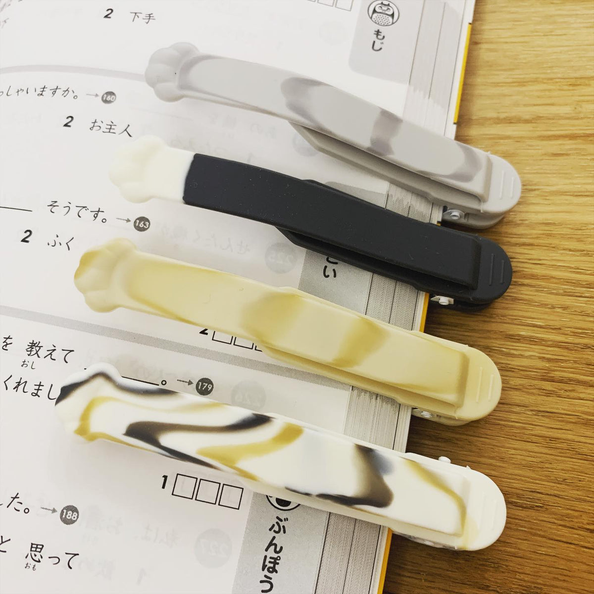NAKABAYASHI PATAP自動翻頁貓爪書籤