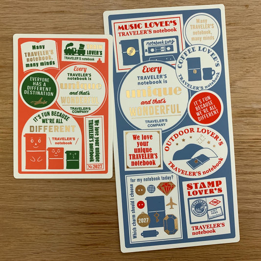 TRAVELER’S notebook 2027 限定配件