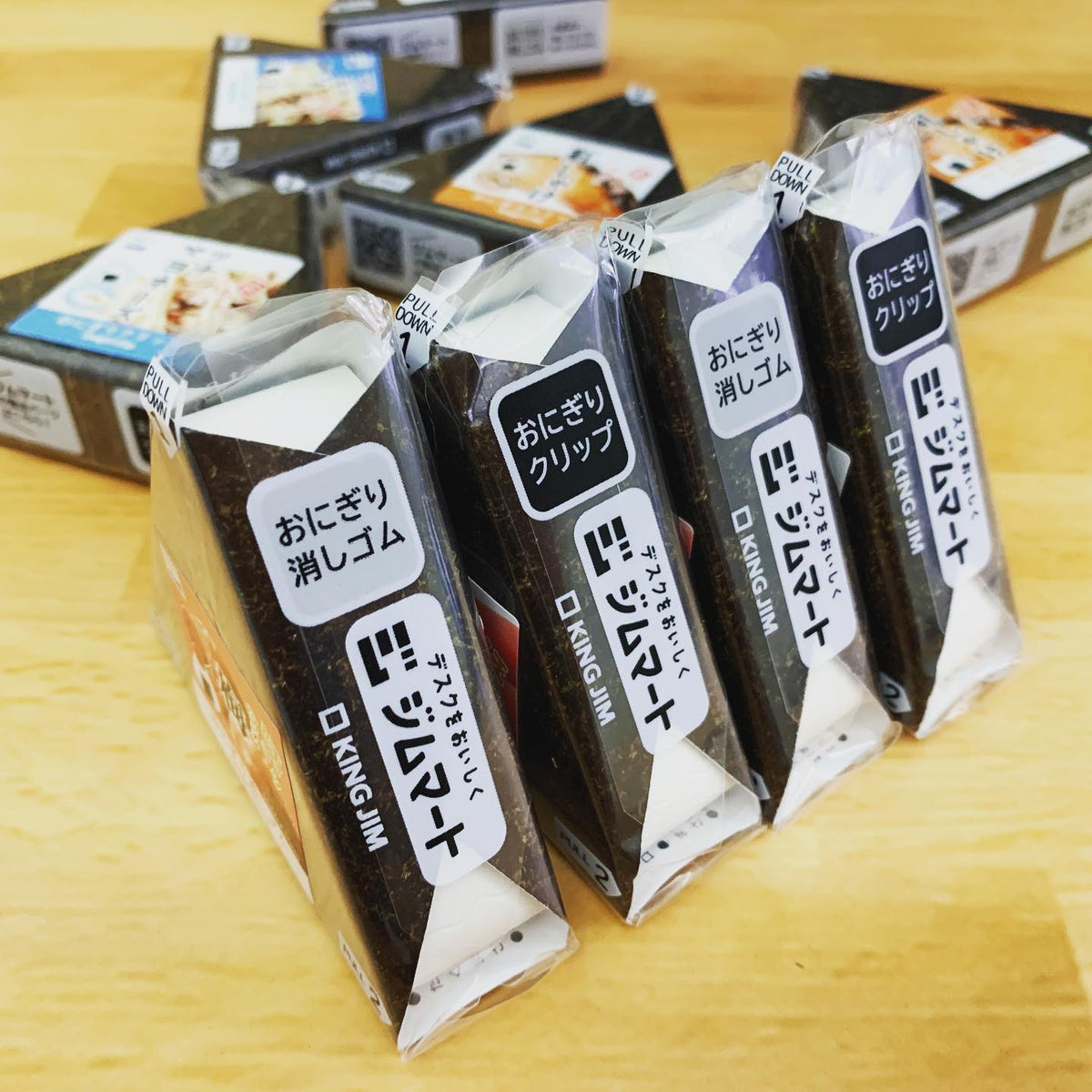 KINGJIM Jim Mart飯團文具系列