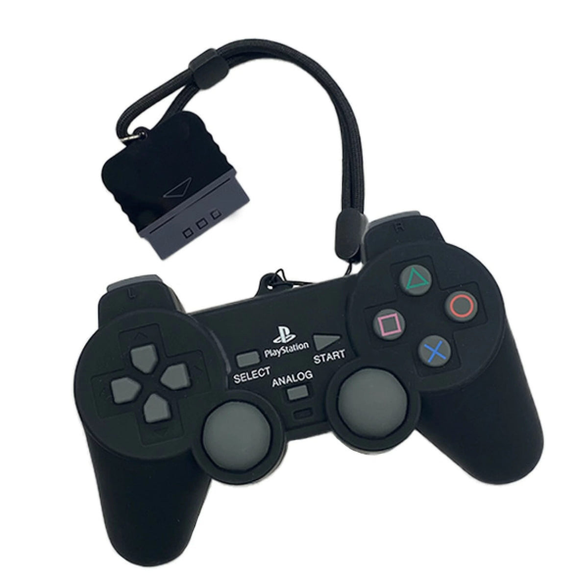 FUNBOX Playstation DUALSHOCK初代手掣造型矽膠收納袋