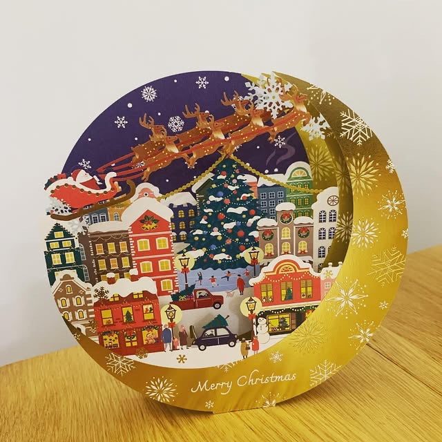 2026年 Merry Christmas聖誕卡