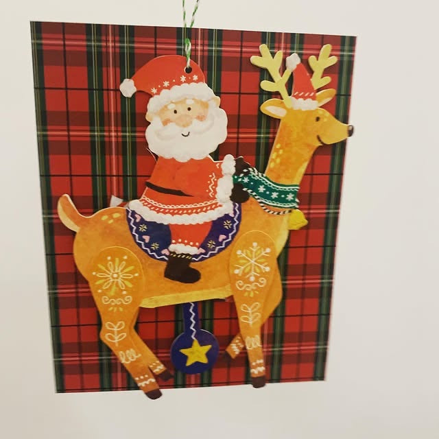 2026年 Merry Christmas聖誕卡