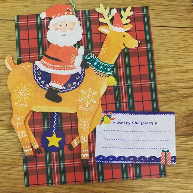 2026年 Merry Christmas聖誕卡
