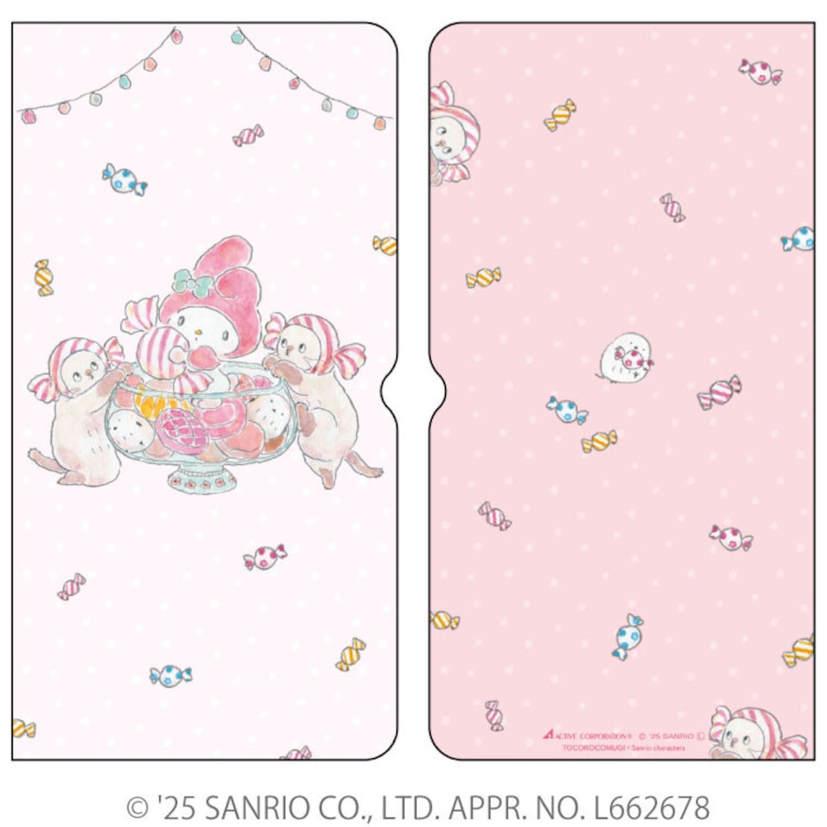 ACTIVE CORPORATION x SANRIO 貼紙收納冊