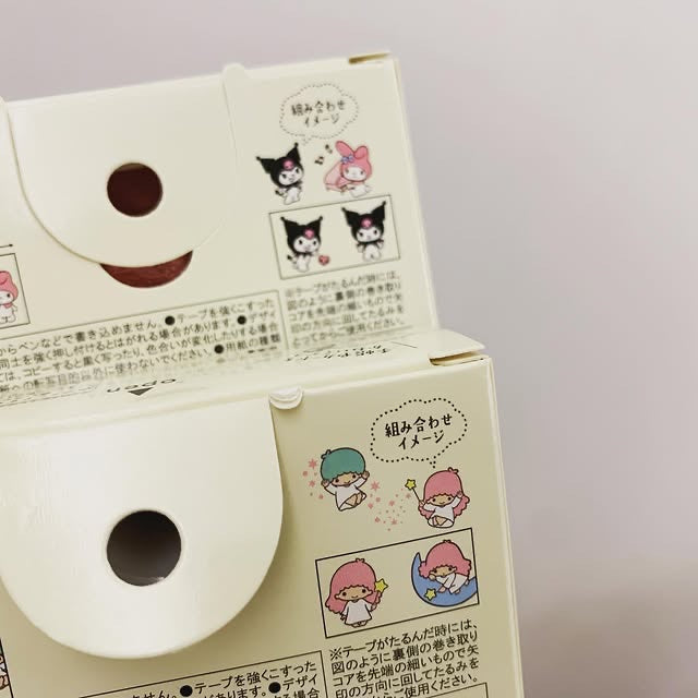 PLUS x SANRIO限定心形盒Decorush印花套裝