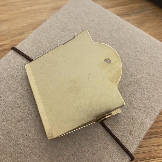 TRAVELER’S notebook 黃銅飛機書夾