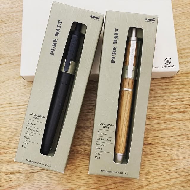 三菱鉛筆Pure Malt 威士忌橡木筆
