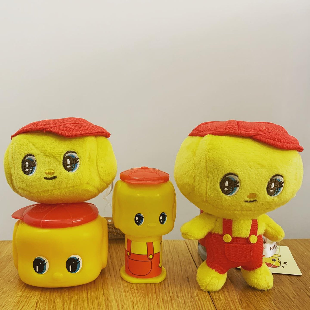 FUEKI 漿糊仔毛公仔鎖匙扣