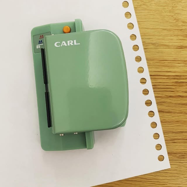 CARL迷你多功能活頁打孔器