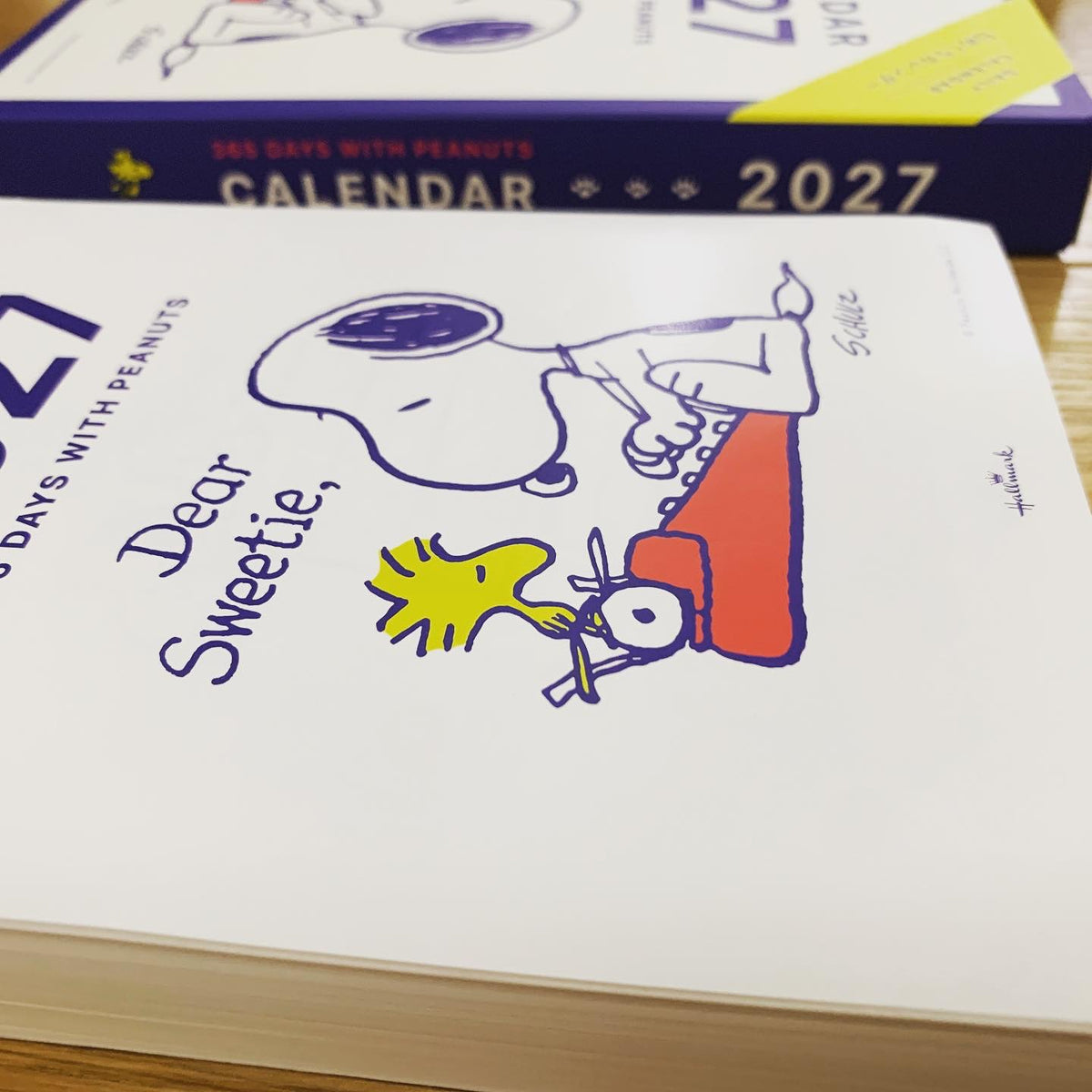 HALLMARK 2027年Snoopy 365日曆系列 - 掛牆系列