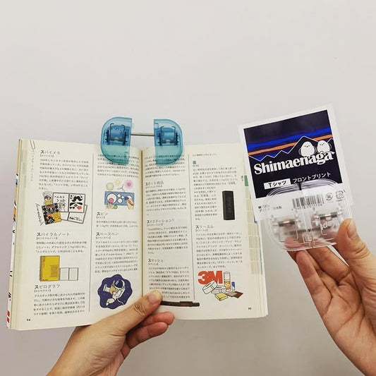 KEPT 「一分二」相連透明書夾