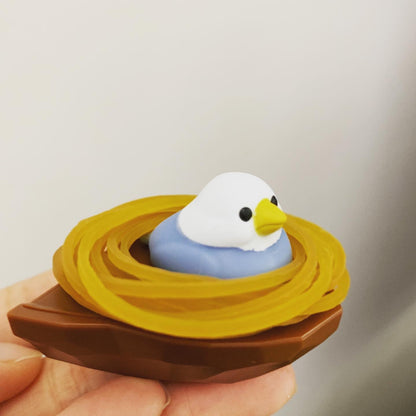 BITTE 雀鳥磁吸橡筋圈收納座