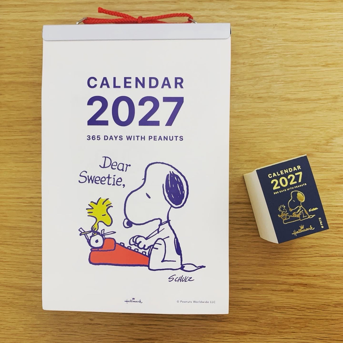HALLMARK 2027年Snoopy 365日曆系列 - 掛牆系列