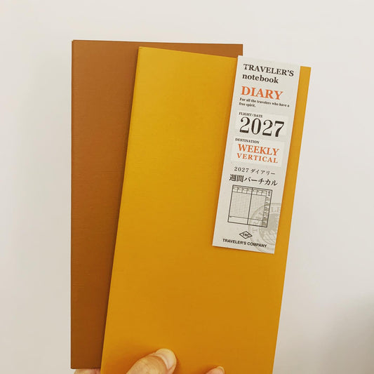 TRAVELER’S notebook 2027手帳內頁全系列