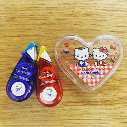 PLUS x Sanrio 限定心形盒Deco Rush印花套裝