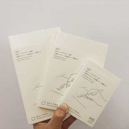 MIDORI MD Notebook 2027手帳全系列
