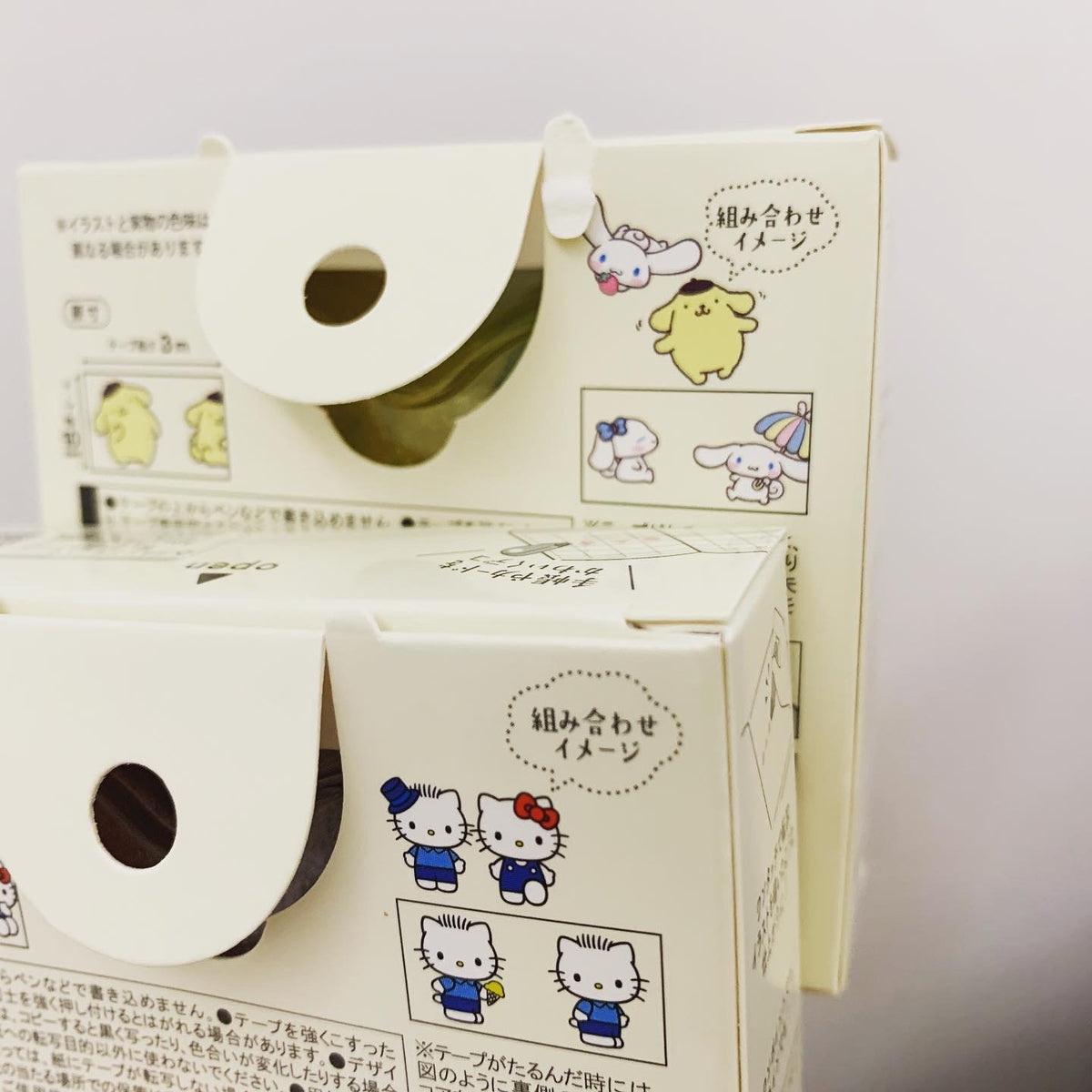 PLUS x Sanrio 限定心形盒Deco Rush印花套裝