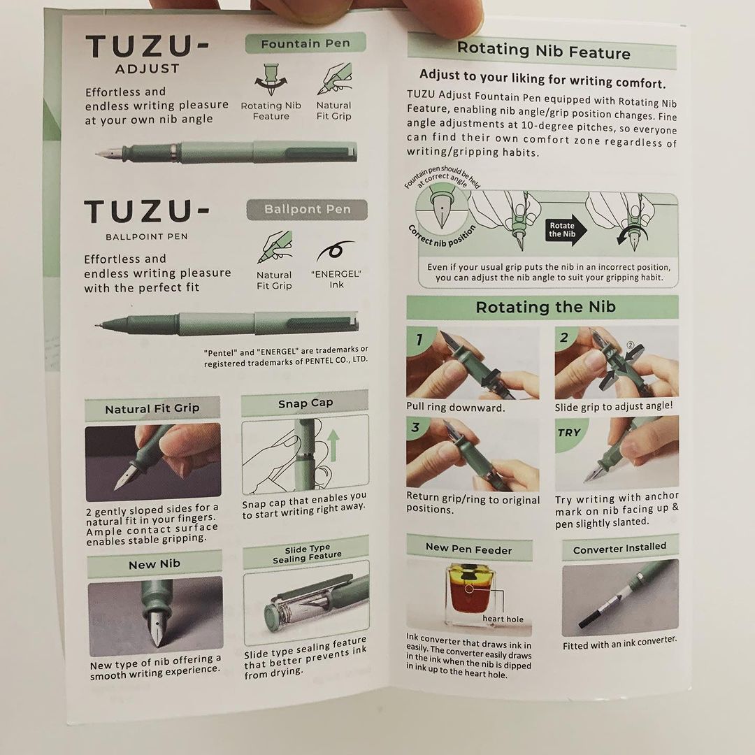 Sailor TUZU可微調筆尖的人性化鋼筆