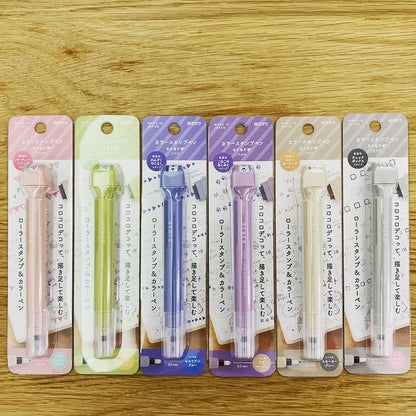 KUTSUWA Cruro滾輪印章連水性筆