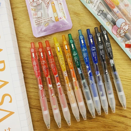 ZEBRA Sarasa Clip x Sanrio原子筆