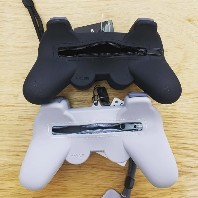 FUNBOX Playstation DUALSHOCK初代手掣造型矽膠收納袋
