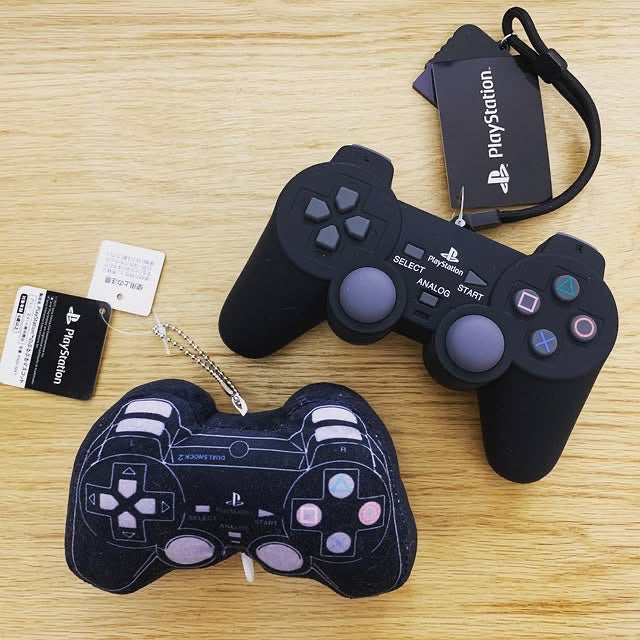 FUNBOX Playstation DUALSHOCK初代手掣造型矽膠收納袋