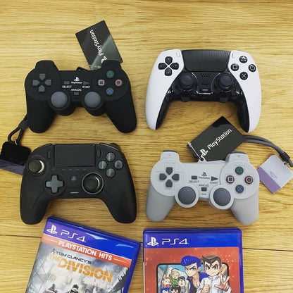 FUNBOX Playstation DUALSHOCK初代手掣造型矽膠收納袋
