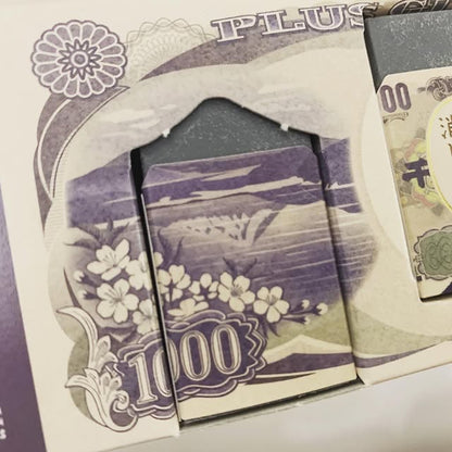 PLUS富士山擦膠舊一千日圓鈔票款