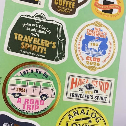 TRAVELER’S notebook 2026 年版限定配件