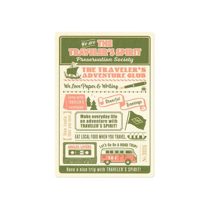 TRAVELER’S notebook 2026 年版限定配件