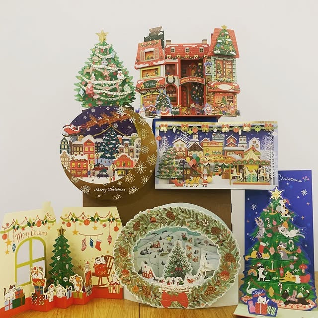 2026年 Merry Christmas聖誕卡