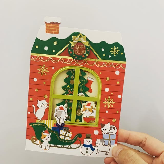 2026年 Merry Christmas聖誕卡