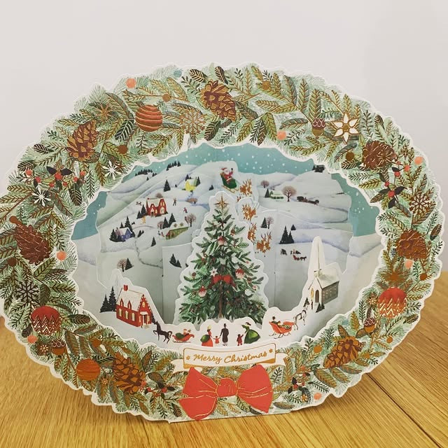 2026年 Merry Christmas聖誕卡