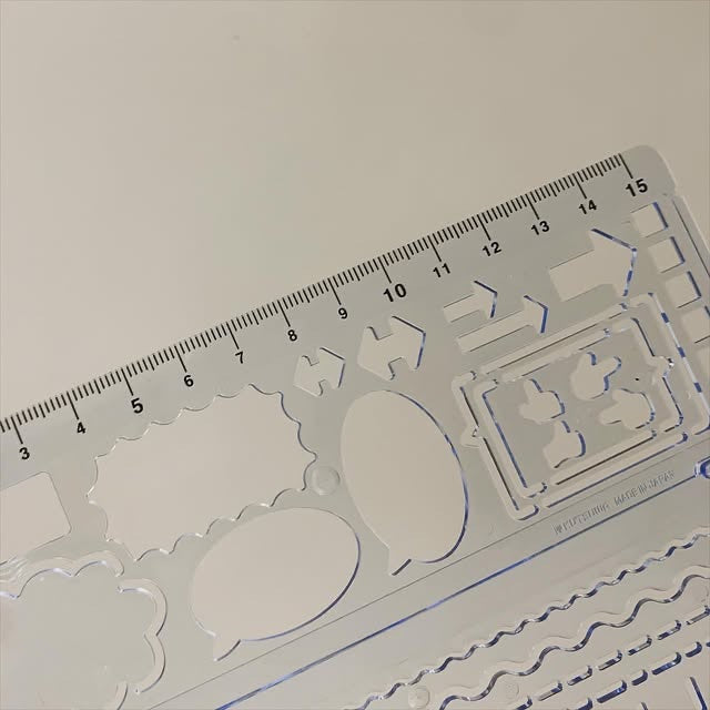 KUTSUWA 模板學習間尺