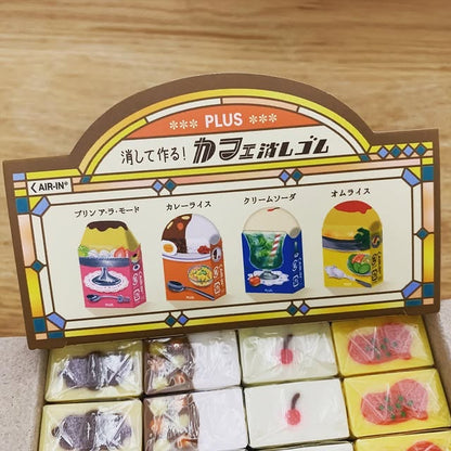 PLUS Air-In 復古咖啡館限定擦膠
