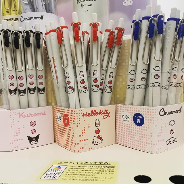 三菱Uni-ball one x Sanrio 主角