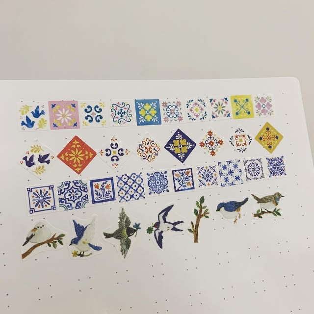 BANDE迷你瓷磚捲軸貼紙