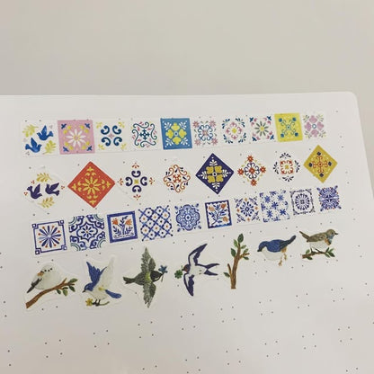 BANDE迷你瓷磚捲軸貼紙