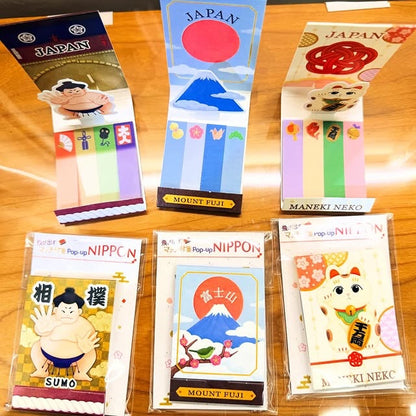 紙季彩Pop-up NIPPON 立體驚喜便條貼