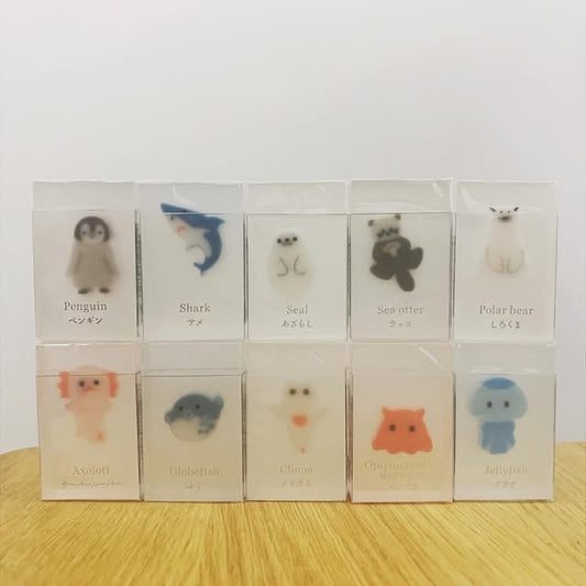 SUNSTAR冰漬生物系列擦膠