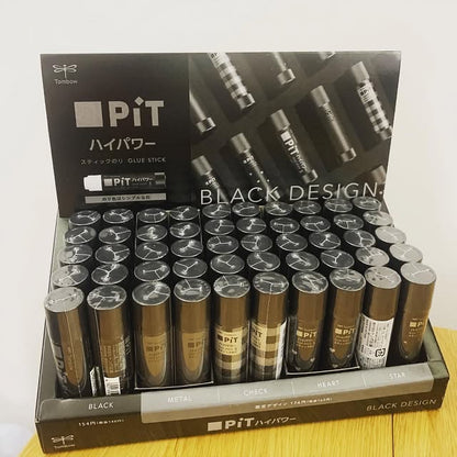 TOMBOW PiT High Power S 黑色漿糊筆