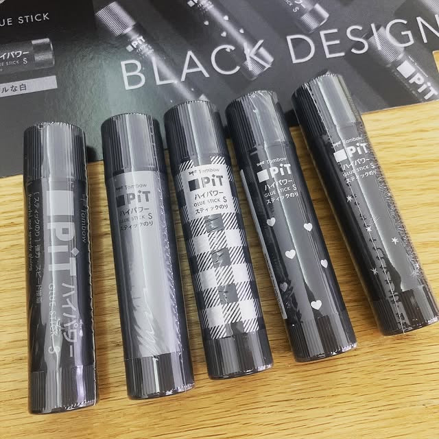 TOMBOW PiT High Power S 黑色漿糊筆