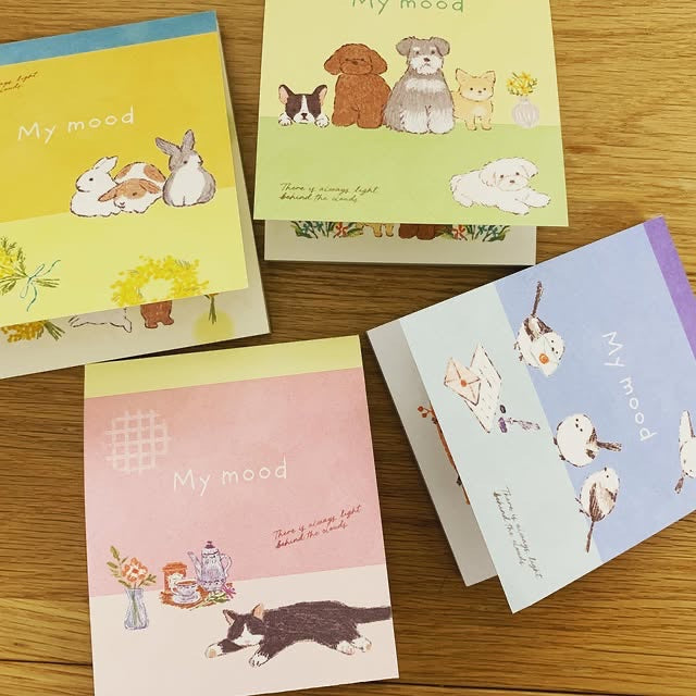 NB社My Mood動物便條紙