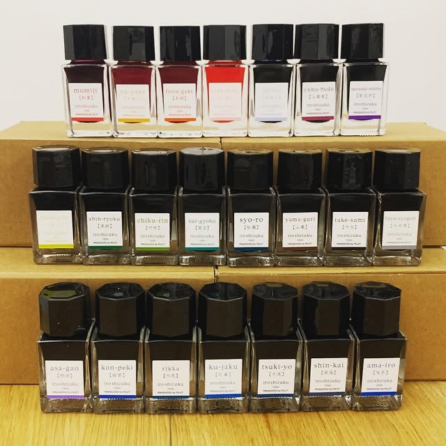PILOT色彩雫墨水15ml