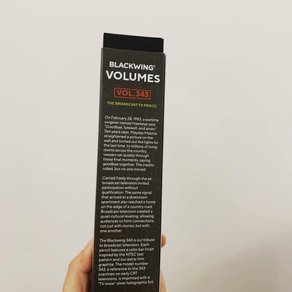 Blackwing Volume 343 限量版鉛筆