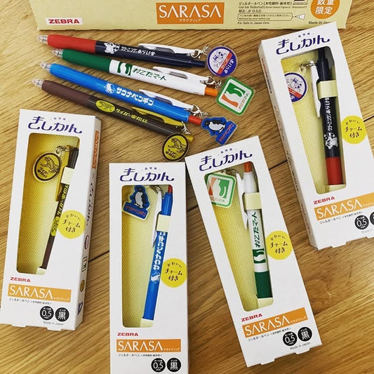 ZEBRA SARASA復古吊飾啫喱筆