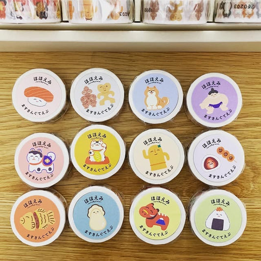 WORLD CRAFT微笑系列和紙膠帶
