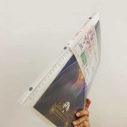 CORRECT 高透明活頁票卷收納冊